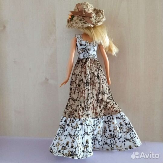Одежда для Барби Barbie Платье шляпа сумка