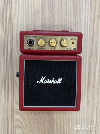 Комбоусилитель marshall MS-2R (red)