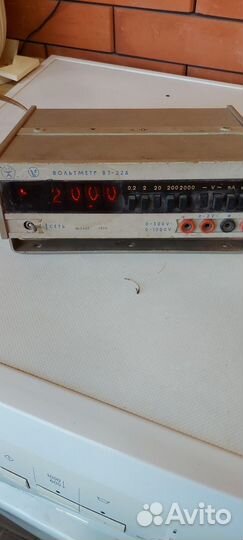 Вольтметр В7-22А СССР