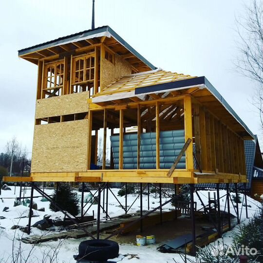 Замена фундамента