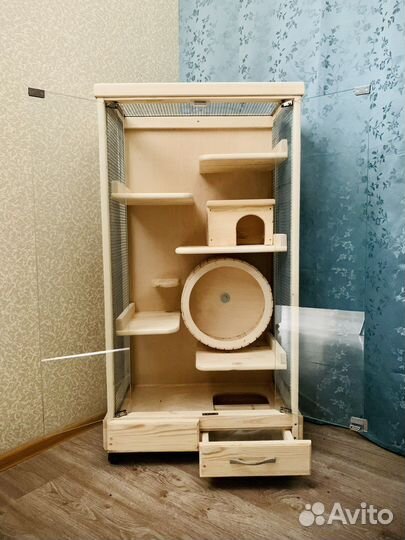 Клетка, витрина для шиншил, хорька, дегу и др