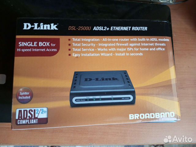 Новый маршрутизатор D-Link DSL-2500U, adsl2+