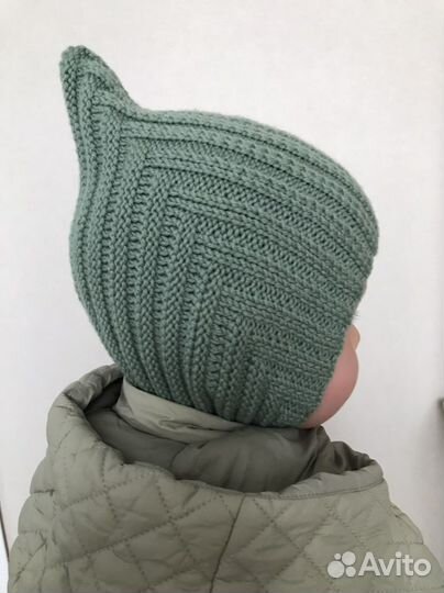 Шапка гномик