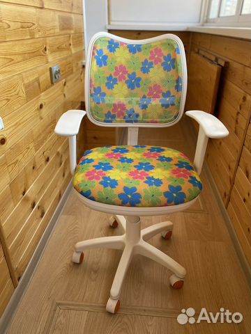 Детский компьютерный стул для девочки