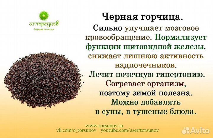 Черная горчица, специя
