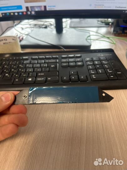 Радиатор m2 от мат платы msi b550 gaming plus