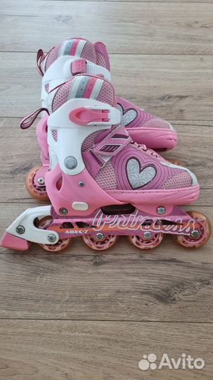 Роликовые коньки детские раздвижные р.30-33