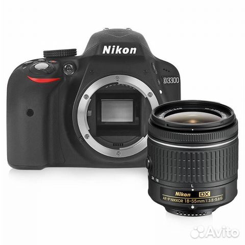 Nikon d3300 kit 18-55mm af-p vr
