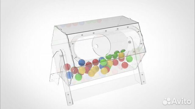 Лототрон / Лототрон из пластика с капсулами