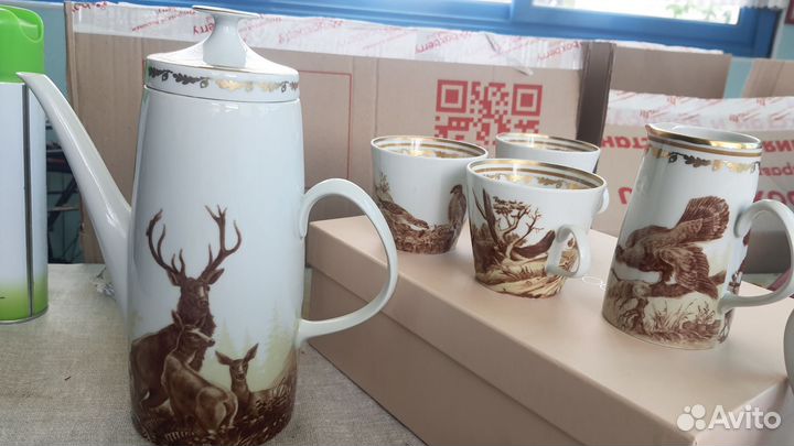 Сервиз чайно-кофейный Охотничий