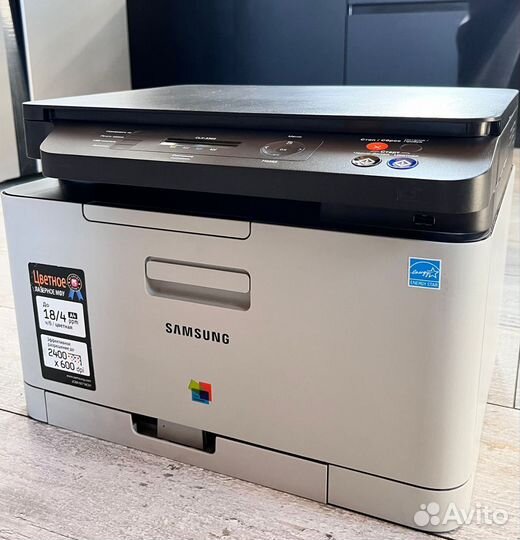 Цветной лазерный принтер мфу 3 в1 Samsung