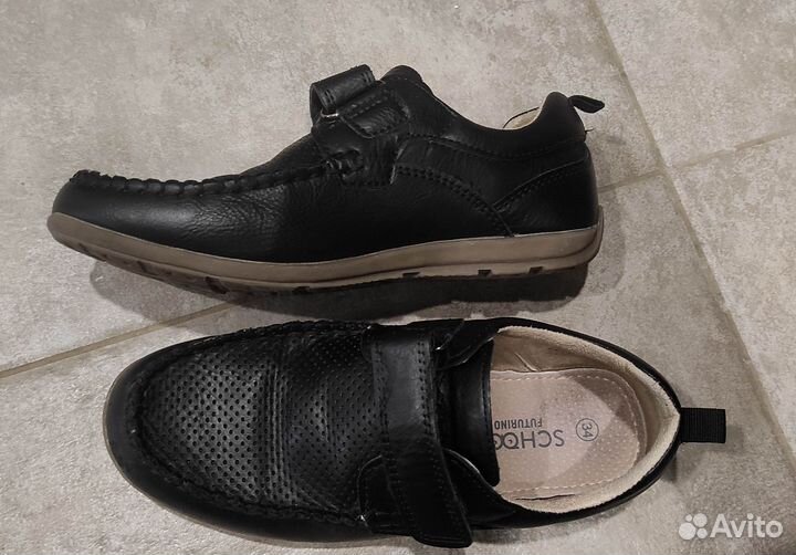 Школьная обувь для мальчика мокасины