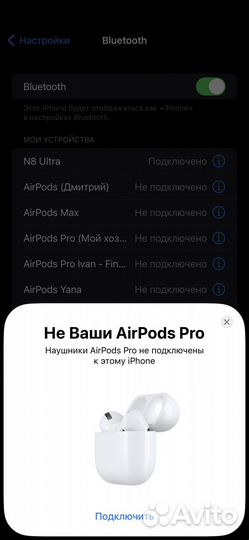 Наушники airpods pro