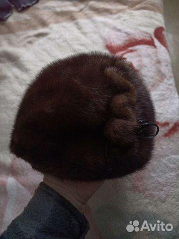 Шапка норковая женская