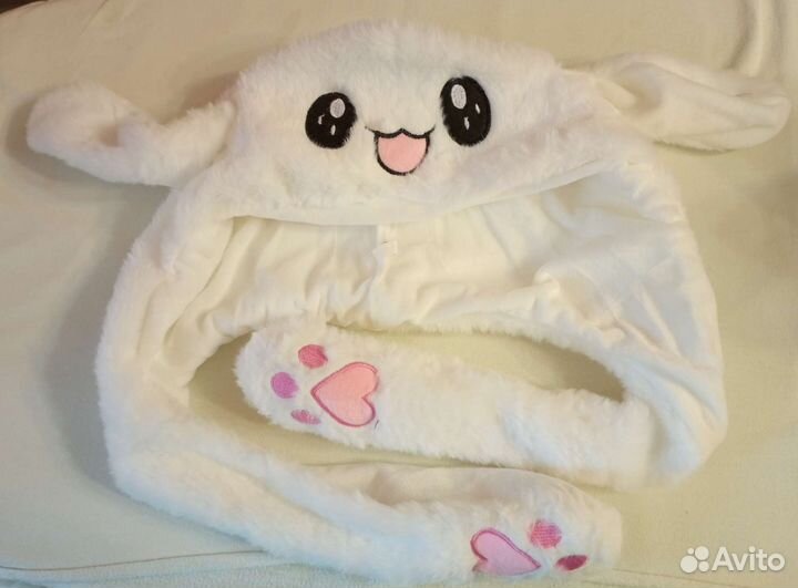 Шапка с ушами зайца, карнавальная маска