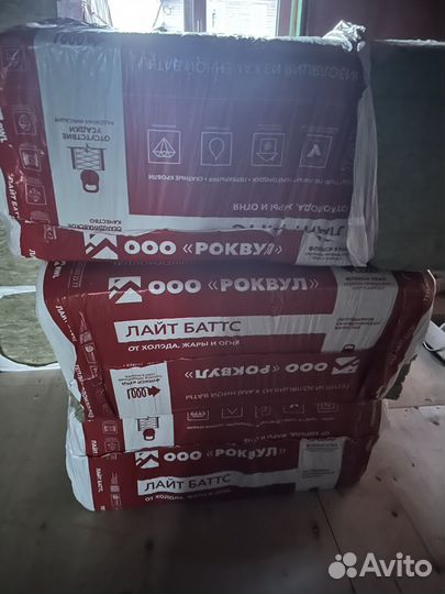 Каменная вата роквул лайт батс