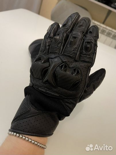 Мотоперчатки кожаные Rebelhorn