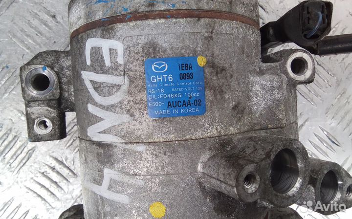 Компрессор системы кондиционирования Mazda Mazda6