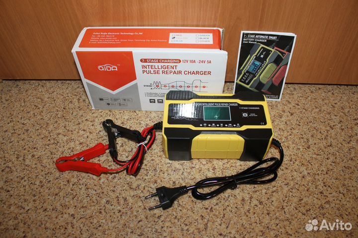 Автоматическое зарядное устройство для акб 12V/24V