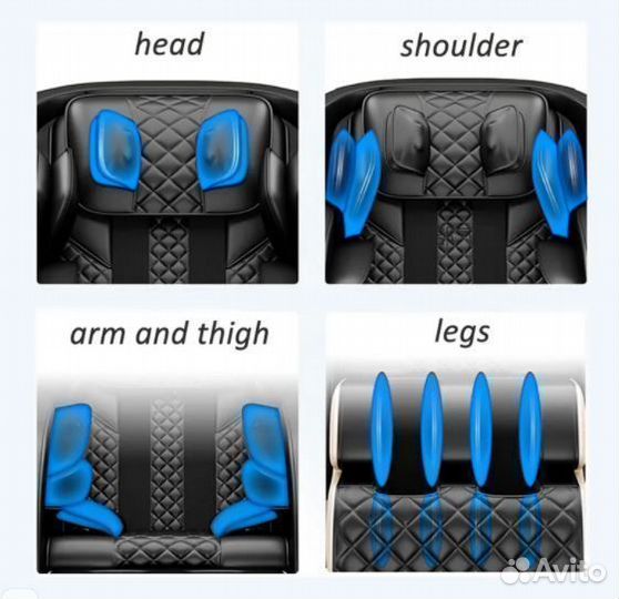 Массажное кресло-диван Zero gravity HFR-AX05