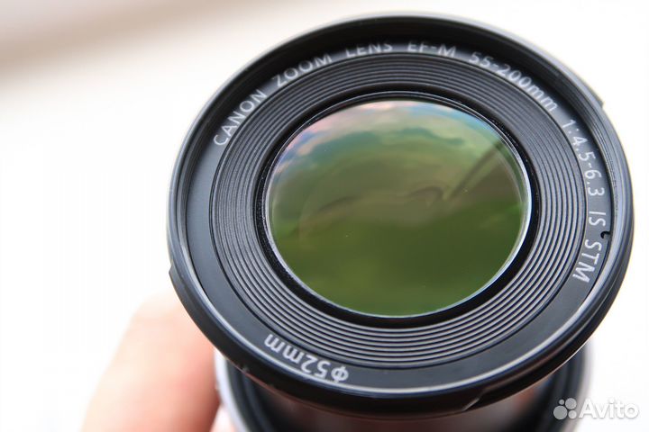 Объектив Canon EF-M 55-200 IS STM + защ фильтр