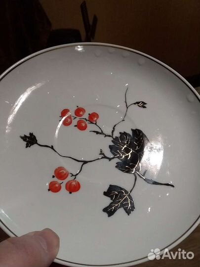 Фарфор хайта тарелки мелкие 6.шт