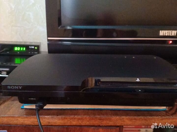 Игровая приставка ps3 slim прошитая