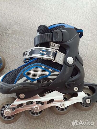 Роликовые коньки детские раздвижные