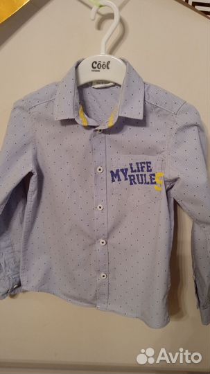 Рубашки 116, 122