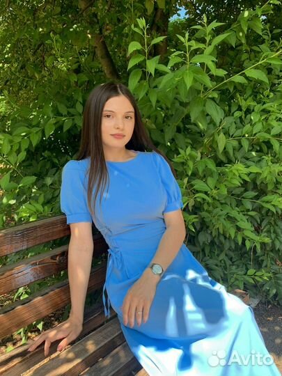 Платье женское длинное летнее