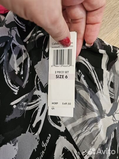 Calvin klein костюм 6лет