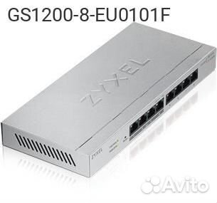 GS1200-8-EU0101F, Коммутатор zyxel GS1200-8 Web 8