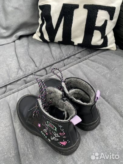 Сапоги демисезонные на девочку 29 размер