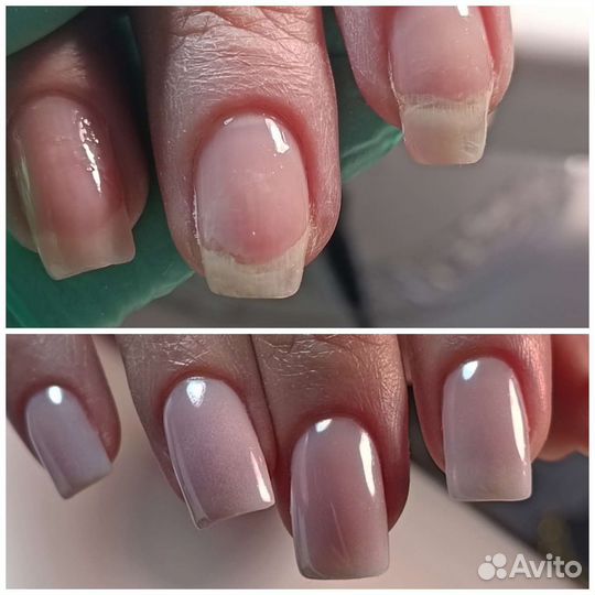 Маникюр, гель лак, укрепление ногтей