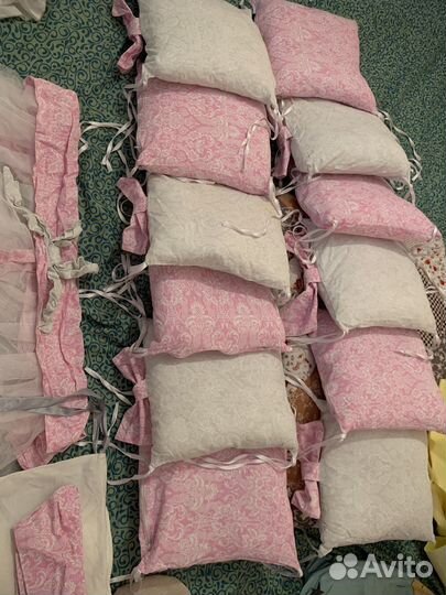 Бортики в детскую кроватку