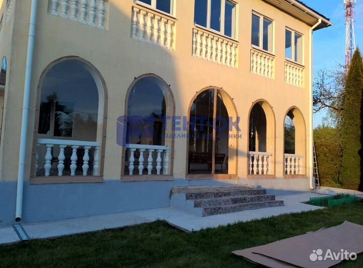 Жидкие окна для беседки