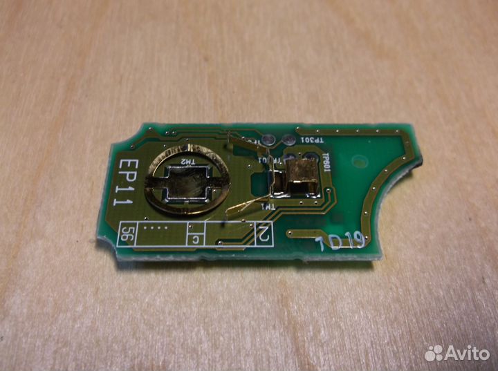 Volvo remote key 3 buttons denso 12BBM 433MHz