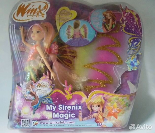 Winx Стелла кукла и крылья феи.Новая