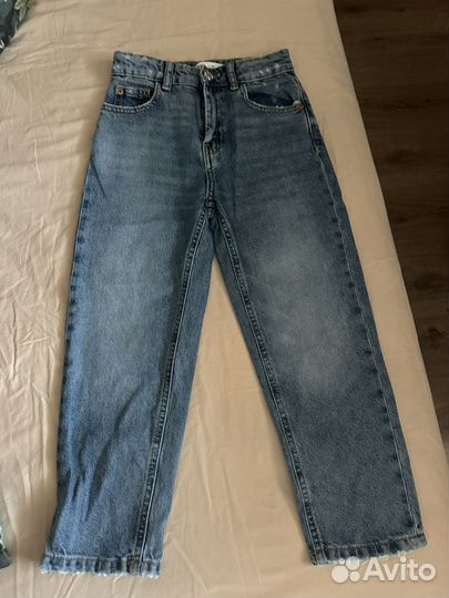 Джинсы zara для девочки 128