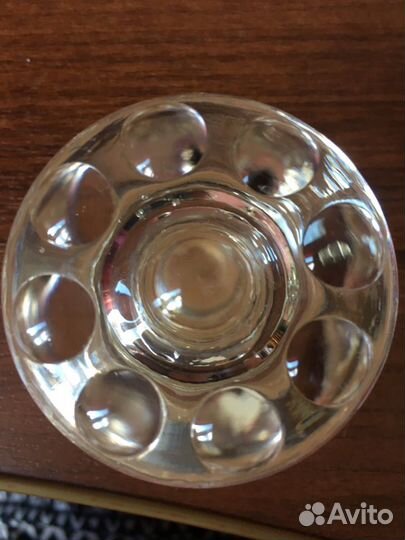 Винтаж.Ручка стеклянная СССР