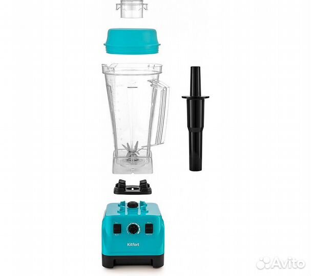 Блендер Kitfort кт-3022-3 бирюзовый