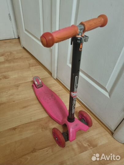 Самокат детский трехколесный бу