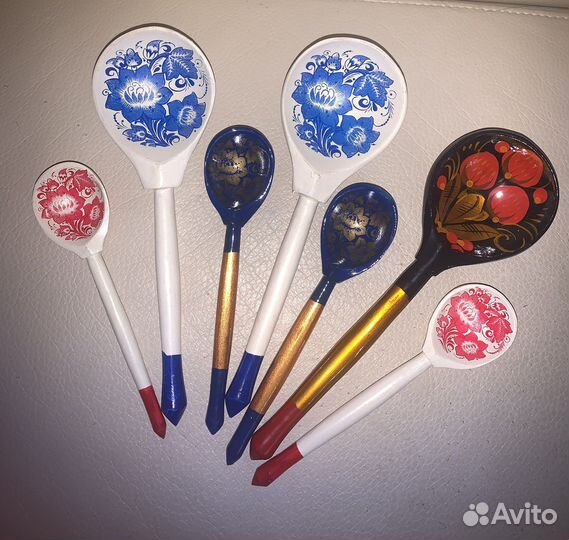 Деревянные ложки Хохлома