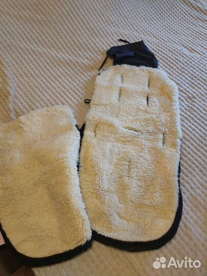 Меховой конверт овчина