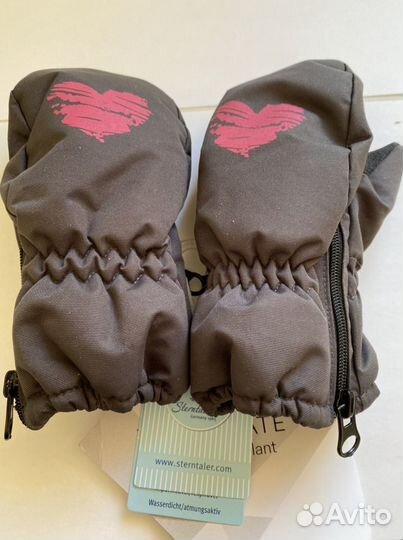 Варежки детские новые р.3 Sterntaler