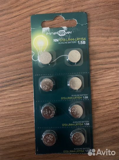 Батарейки lr44