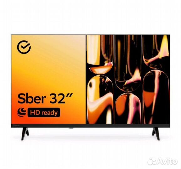 Телевизор Sber SDX - 32H2120B, 32