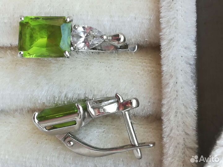 Серьги из серебра 925 пробы