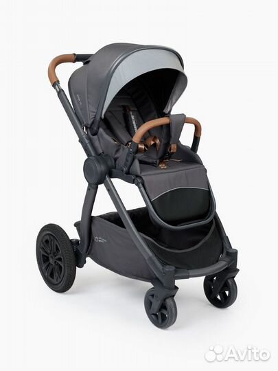 Коляска 3в1 Happy Baby Mommer Pro Plus (dark grey)