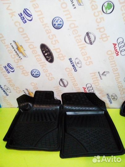 Коврики резиновые салона Geely Emgrand EC 7 c09г